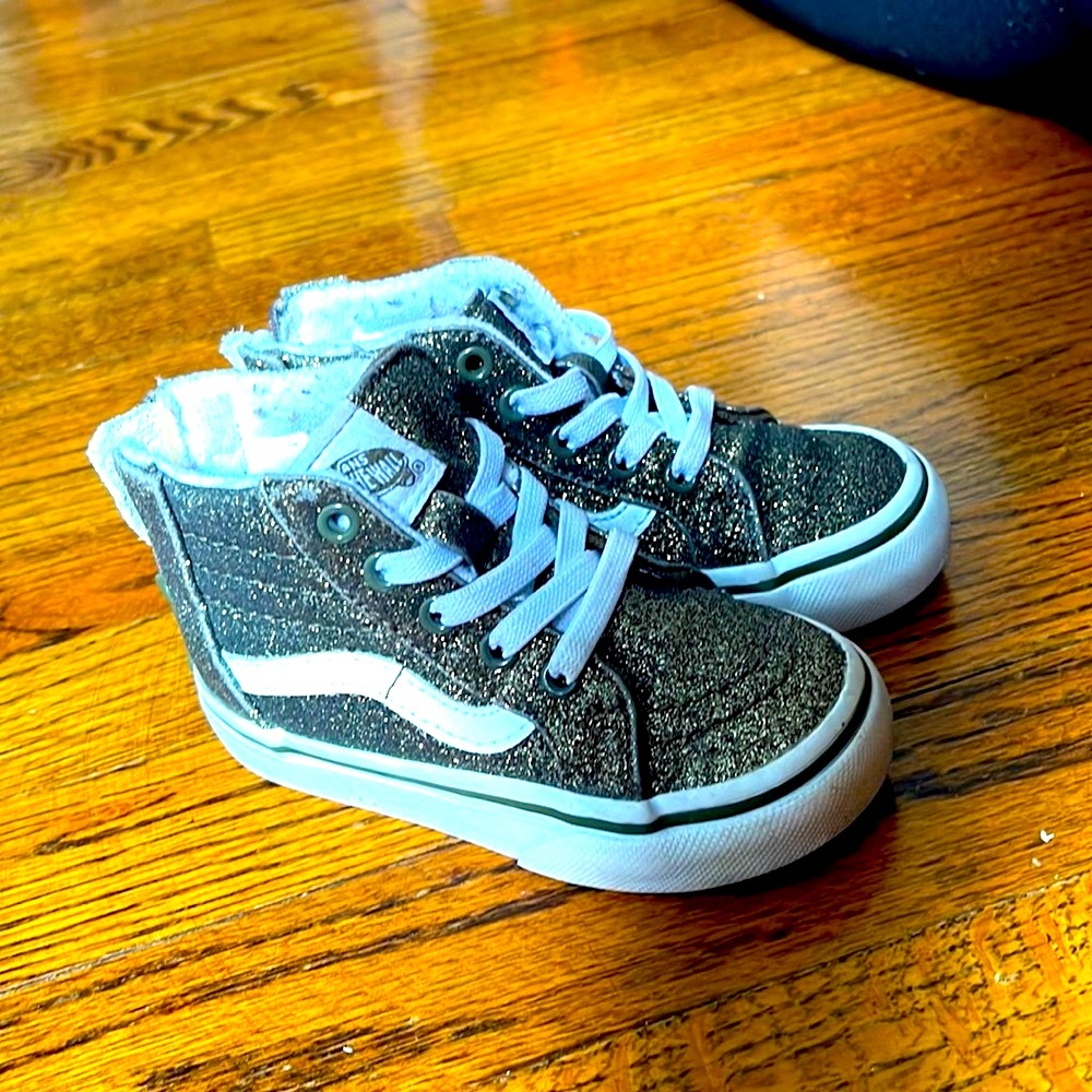 Toddler Glitter Vans